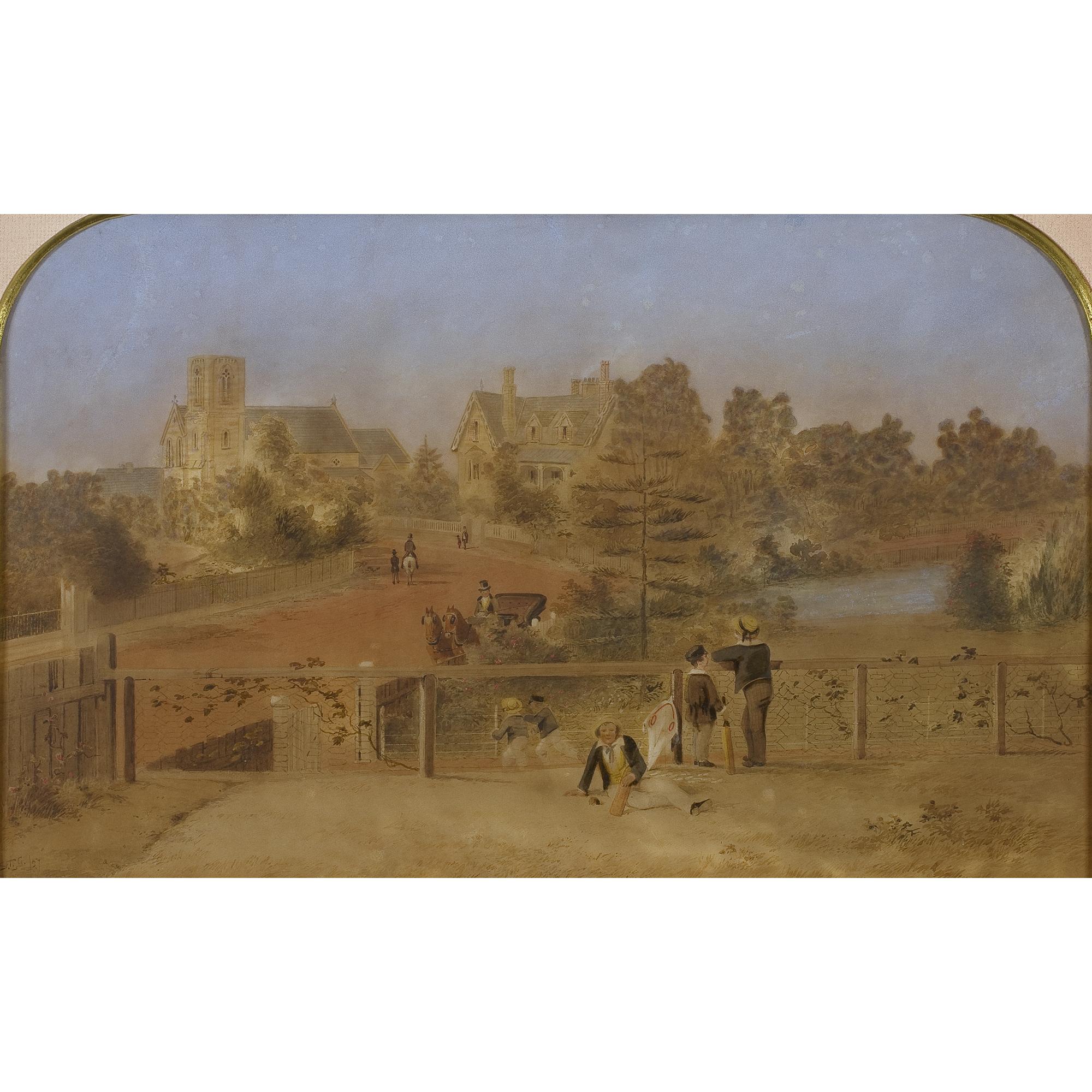 S. T. Gill - Australian St Marks Church, Darling Point