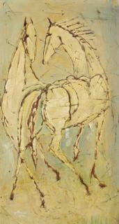 Saadi Al-Kaabi - Two Horses