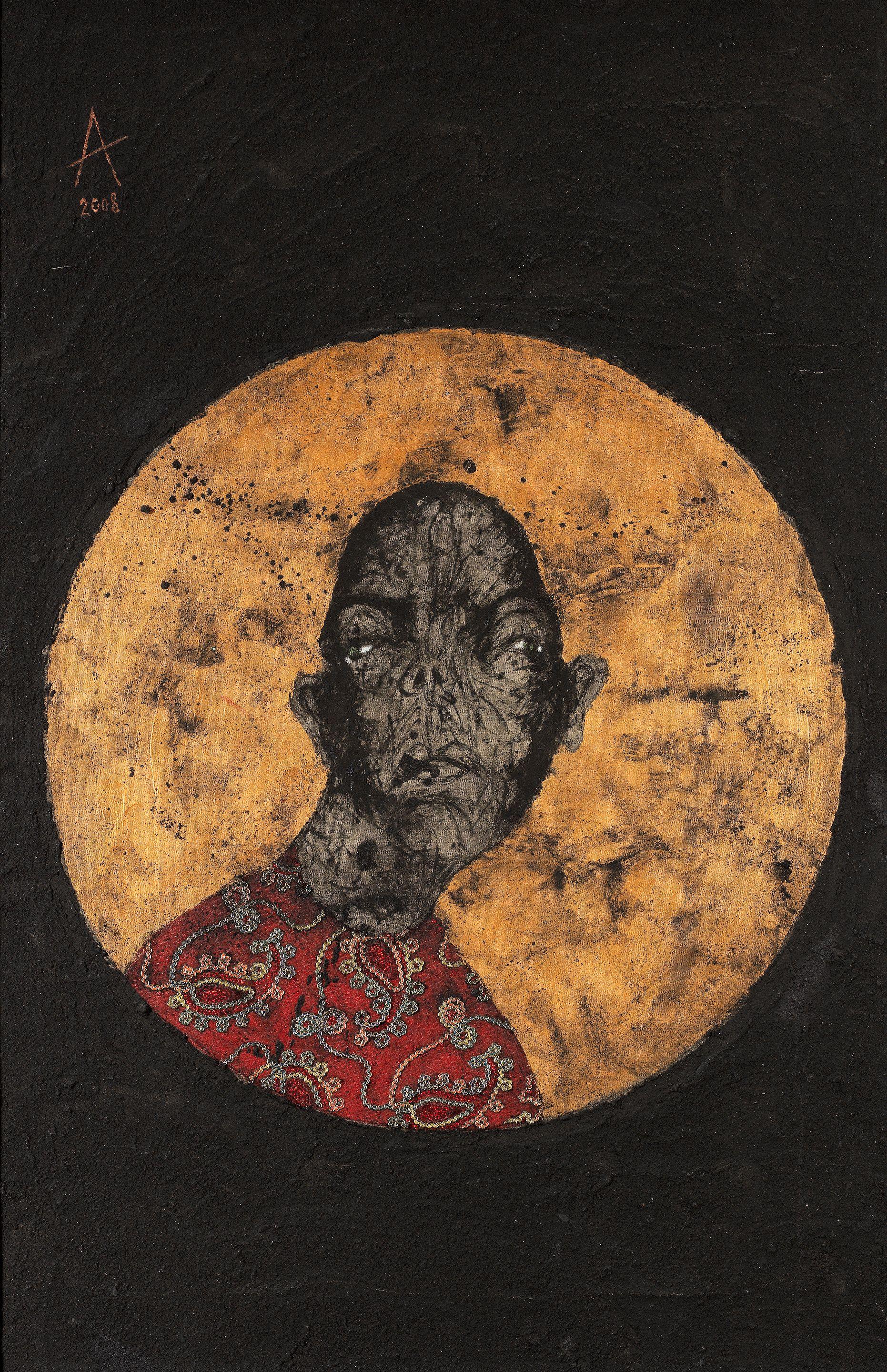 Sabhan Adam - Portrait On Gold Orb