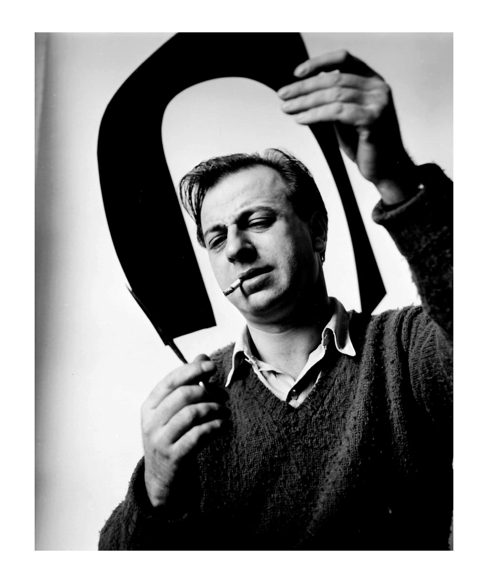 Sabine Weiss - Serge Poliakoff. Charles Pillet. Alberto Magnelli. (3 photographies)