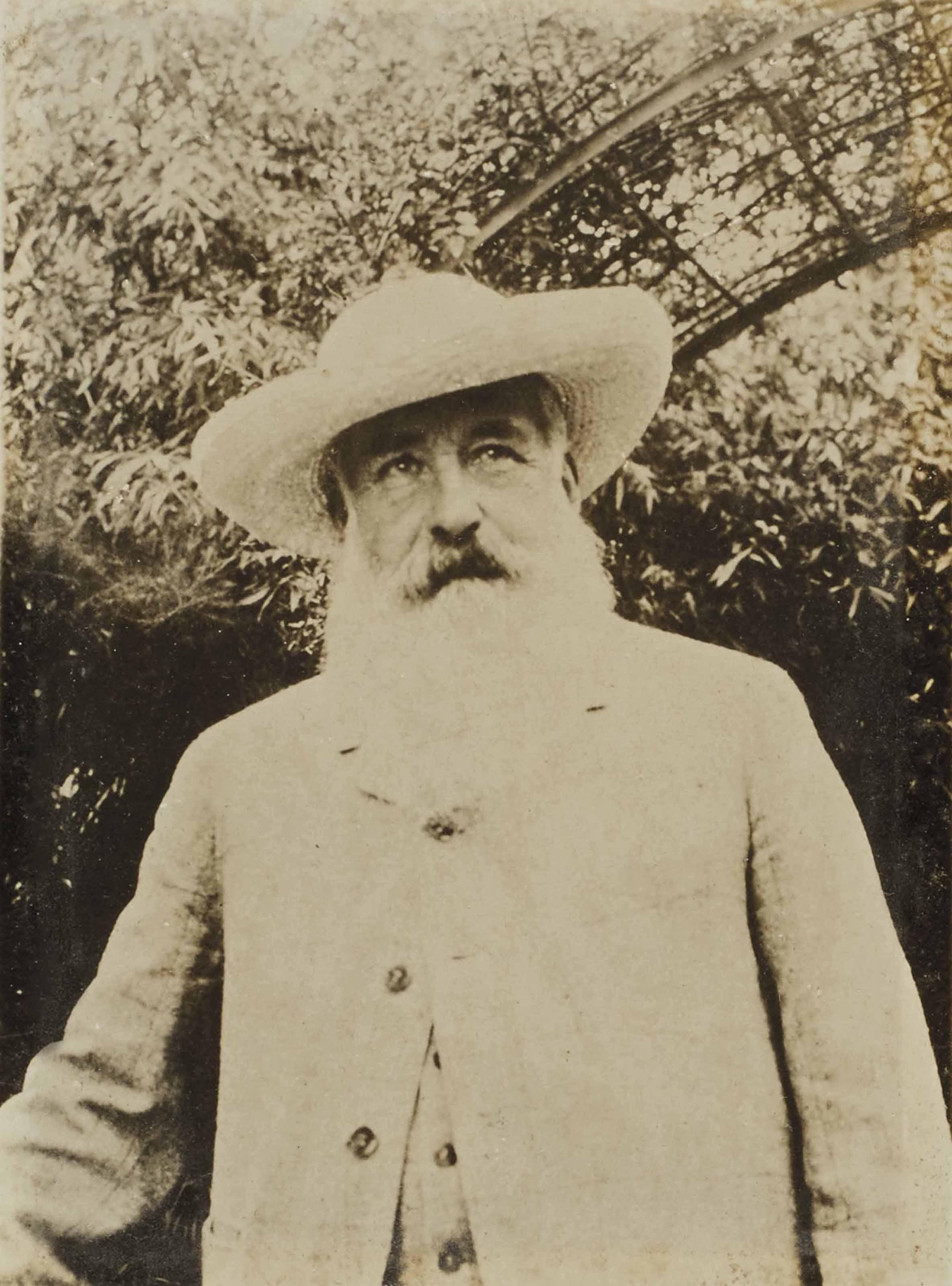 Sacha Guitry - Claude Monet, Giverny, 1915