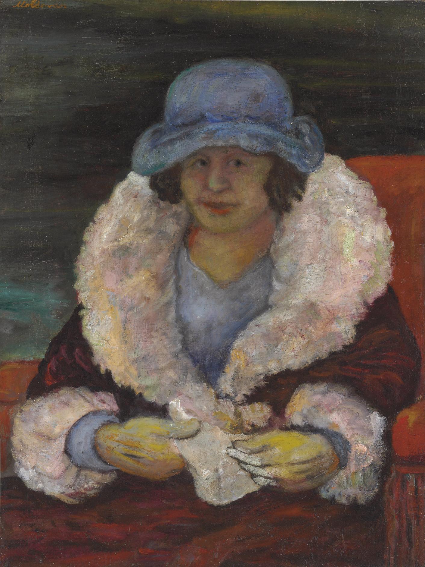 Sacha Moldovan - Dame à la fourruer (Babushka)