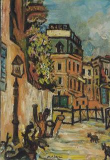 Sacha Moldovan - Paris Street Scene