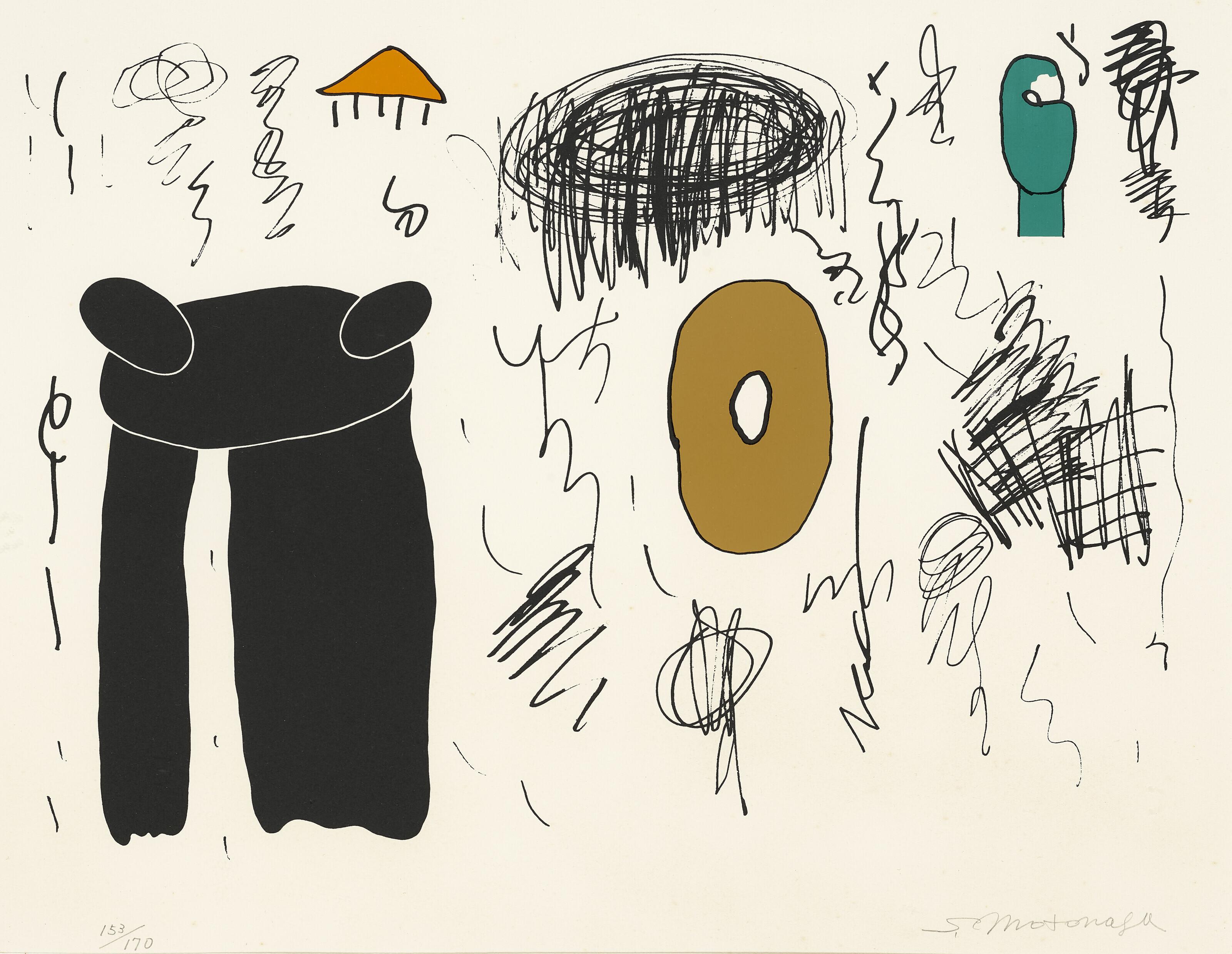 Sadamasa Motonaga - First, Green