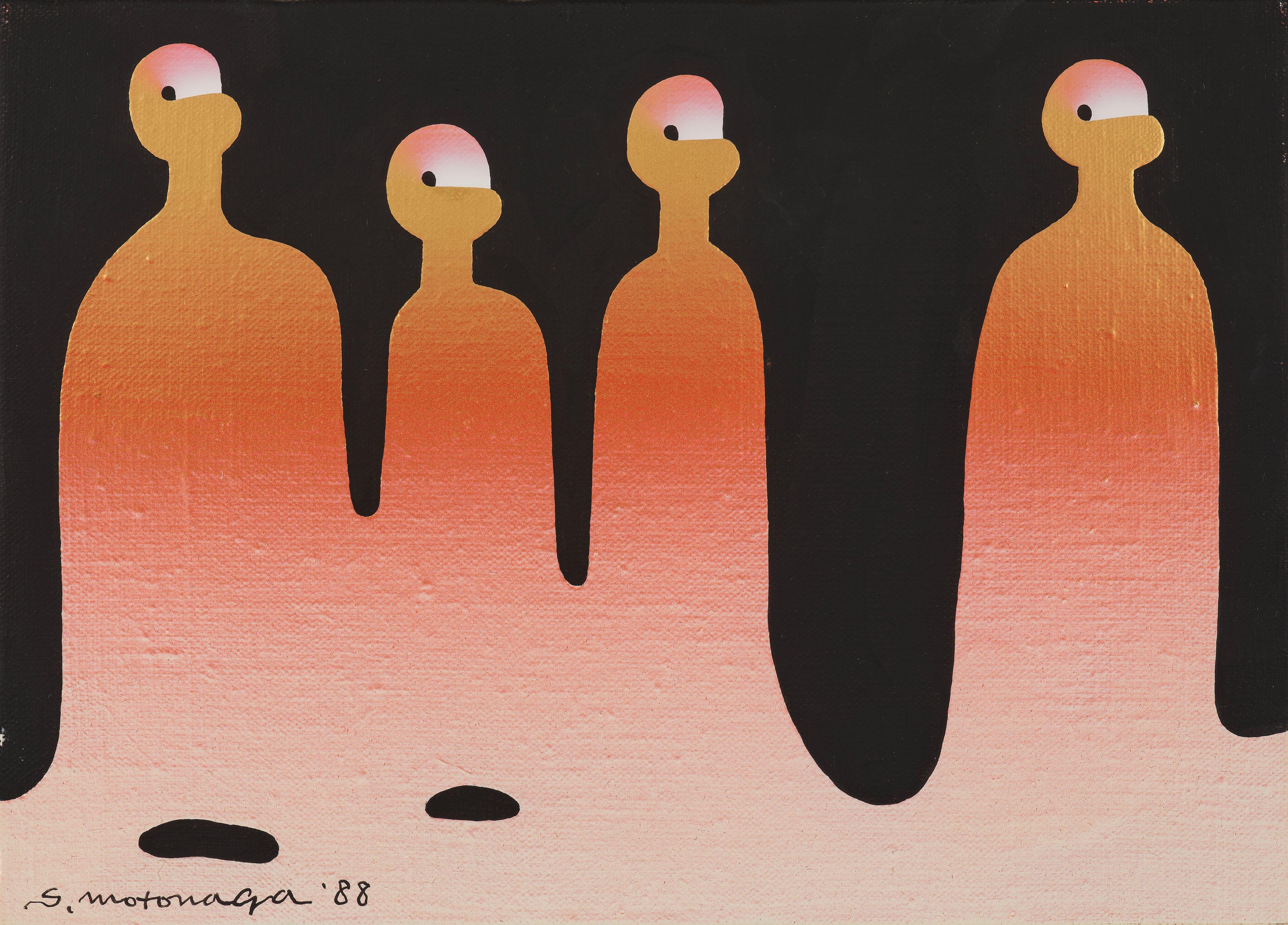 Sadamasa Motonaga - Golden connection on top