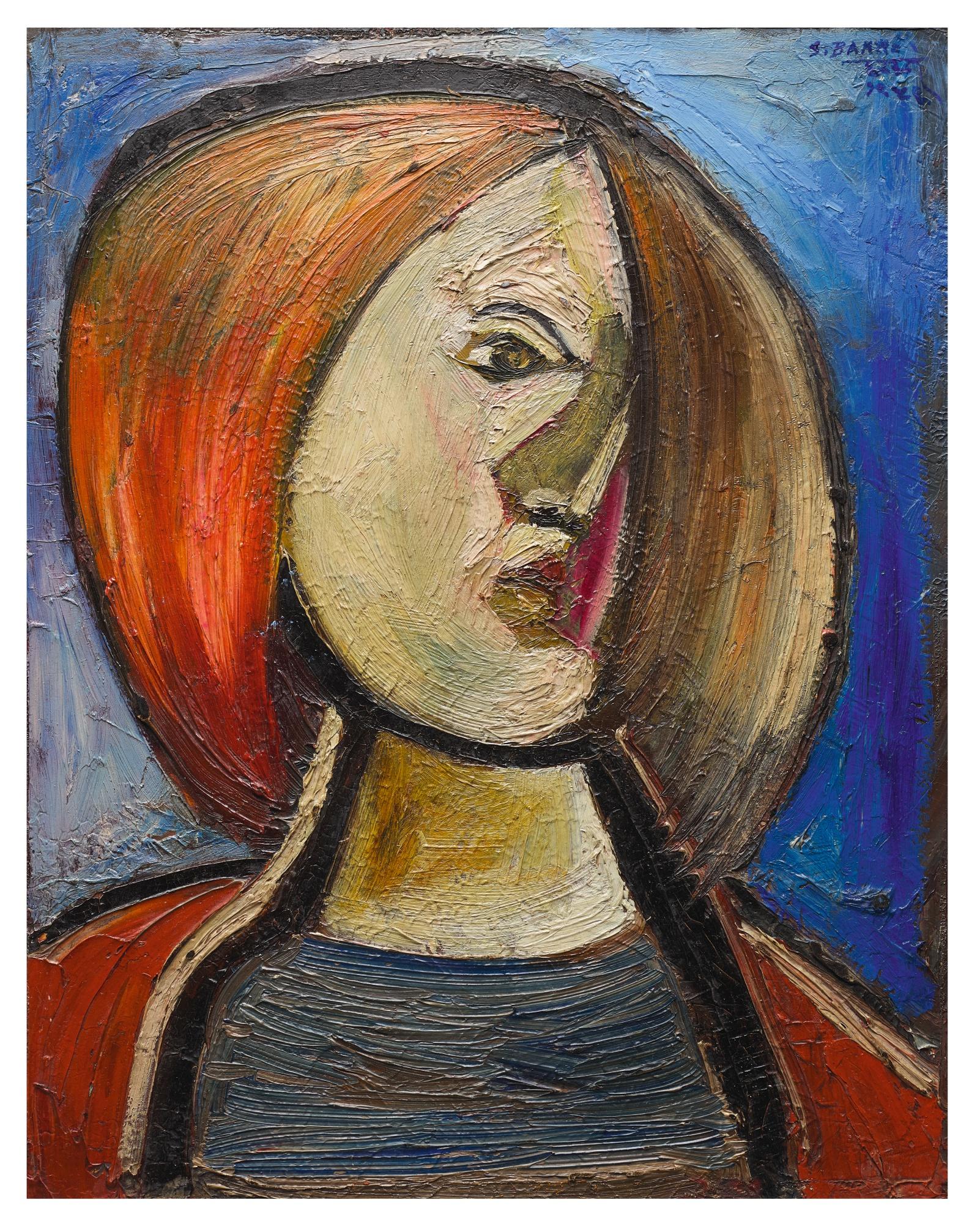 Sadanand K. Bakre - Untitled (Portrait)