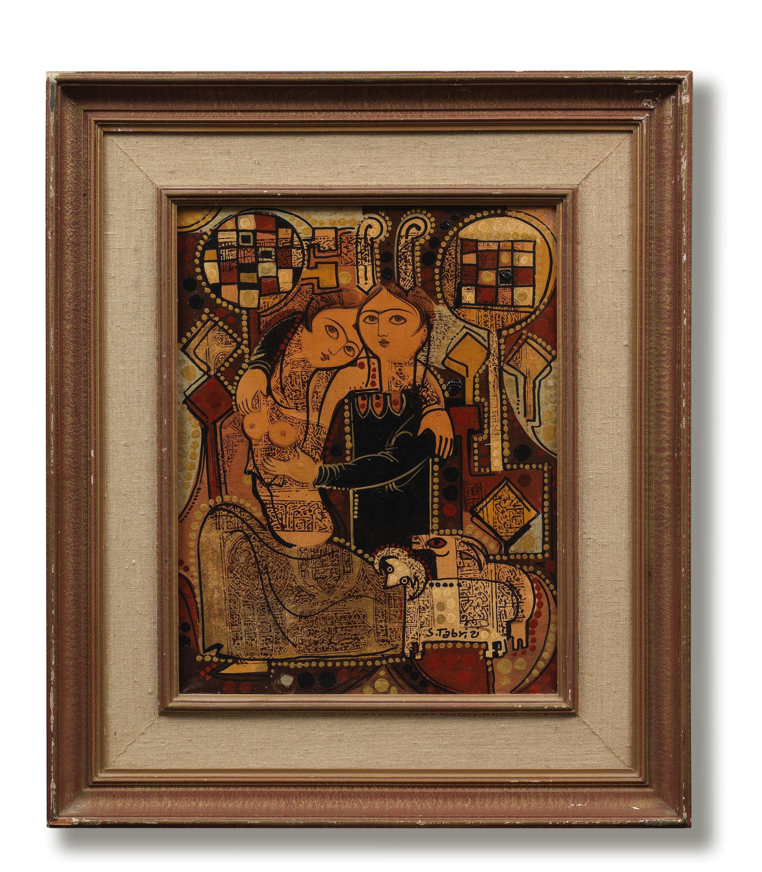 Sadegh Tabrizi - Untitled (The Lovers)