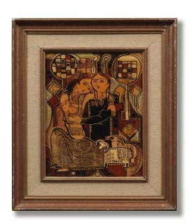 Sadegh Tabrizi - Untitled (The Lovers)