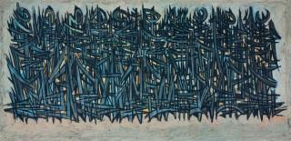 Sadequain - Line of Figures