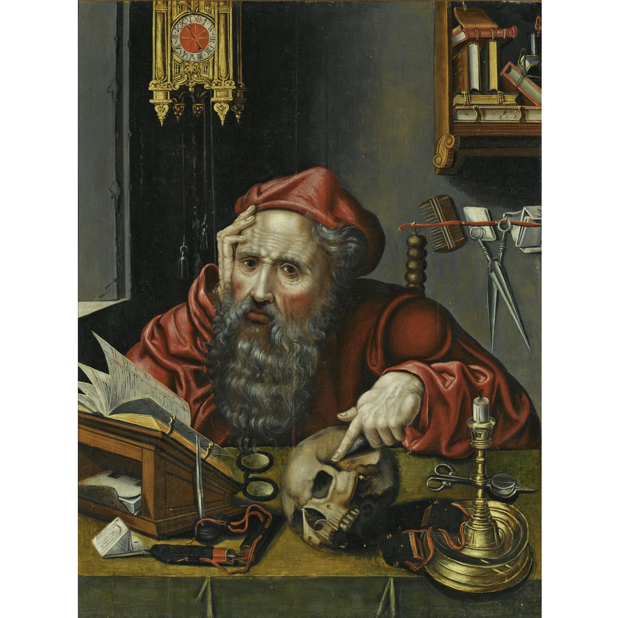 Saint Jerome In His Study