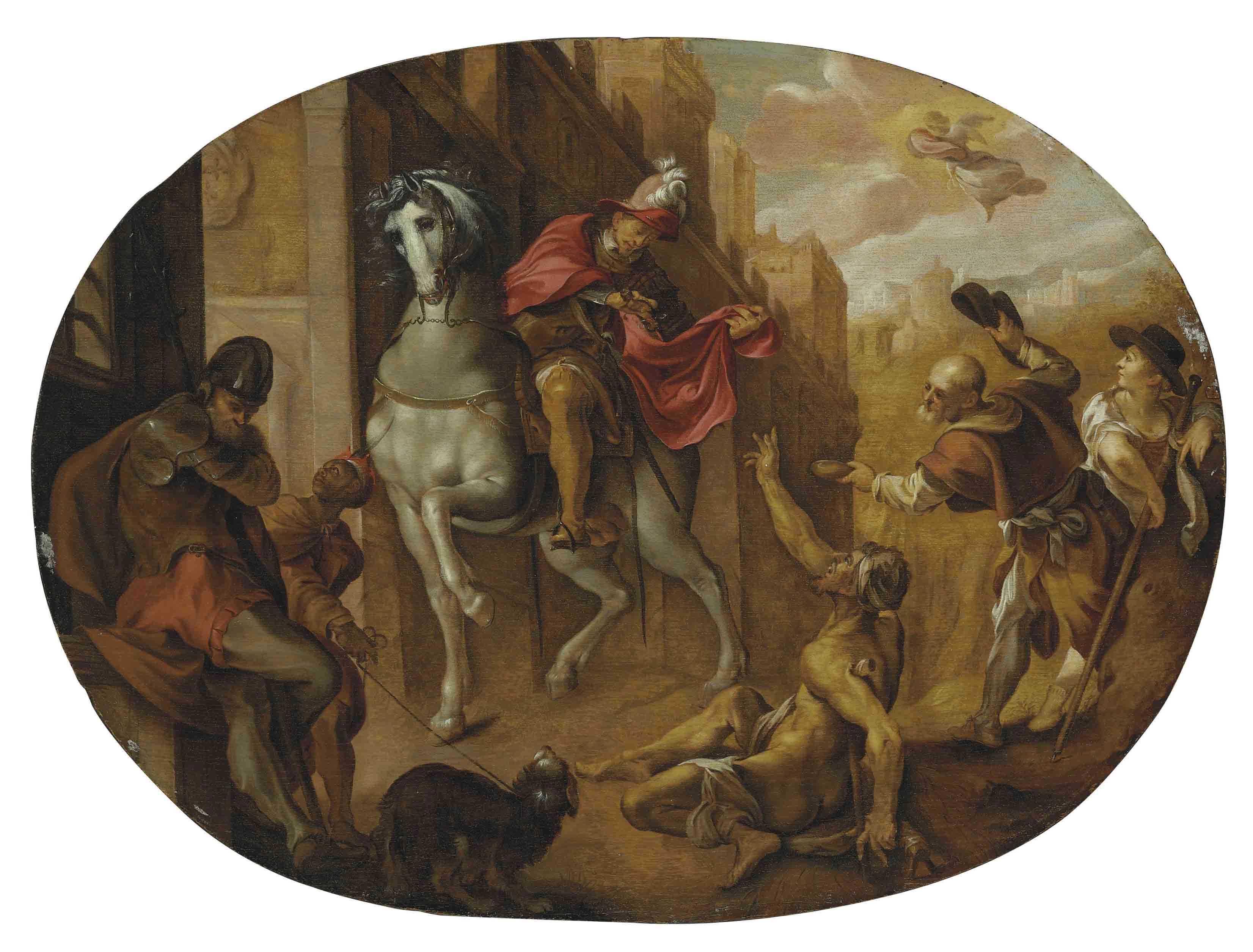 Saint Martin Dividing His Cloak