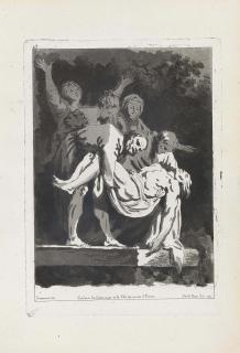 Saint-Non, Jean Claude Richard Abbé De - Fragments choisis dans les Peintures des Palaix et des Eglises de l\'Italie - [des Peintures antiques d\'Herculaneum]. Paris, [1770-1773].
