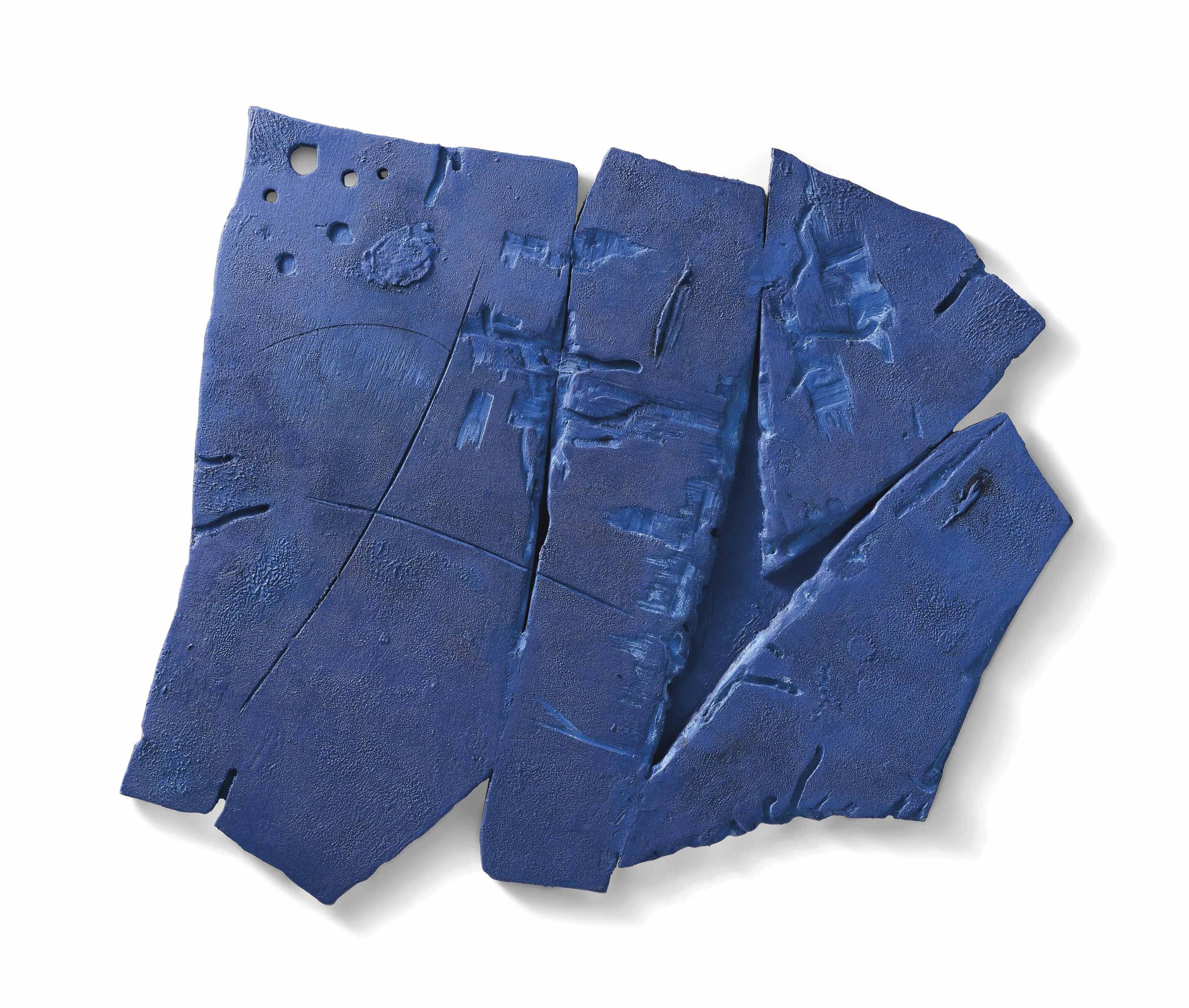 Saito Yoshishige - Blue - Work by Drill