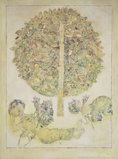 Sakti Burman - Untitled (Dream of Maya)