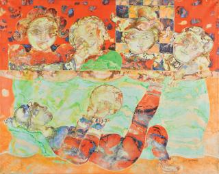 Sakti Burman - Untitled