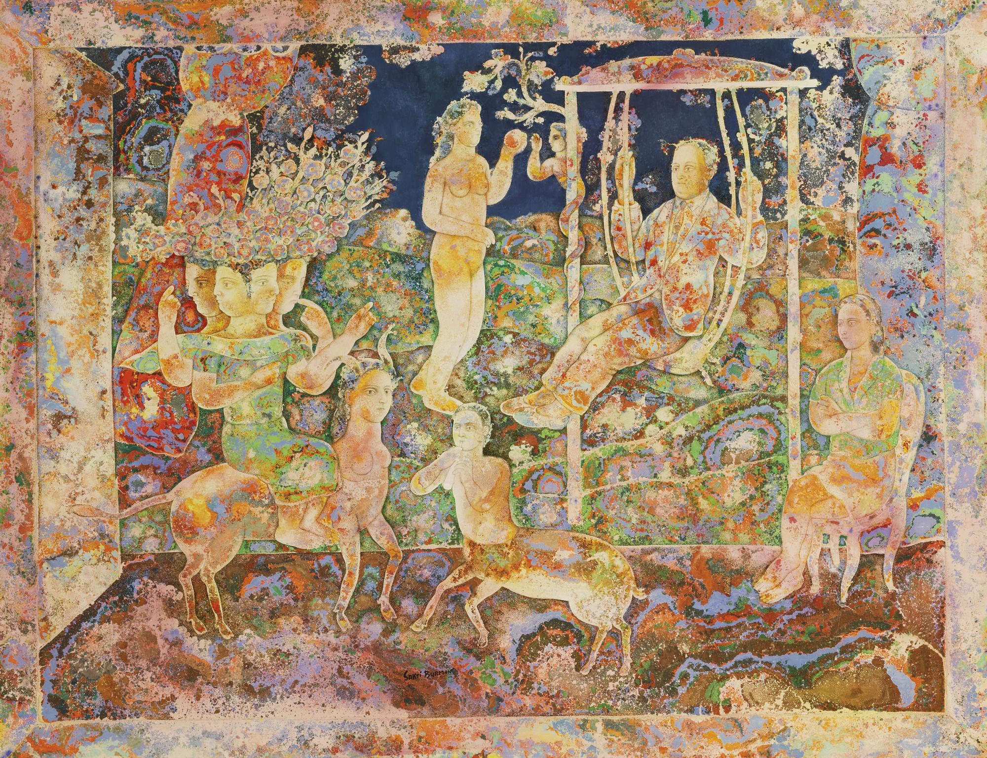 Sakti Burman - Untitled