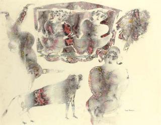 Sakti Burman - Untitled