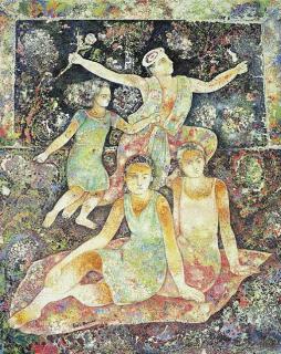 Sakti Burman - Untitled