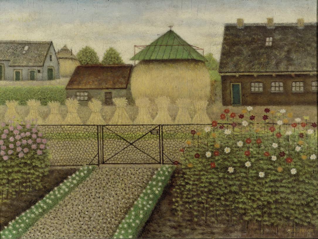 Sal Meijer - A Flowering Garden, Blaricum
