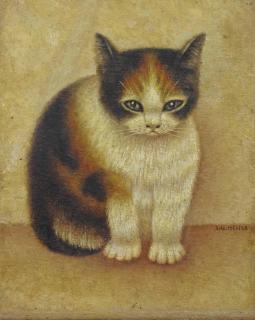 Sal Meijer - Zittend poesje