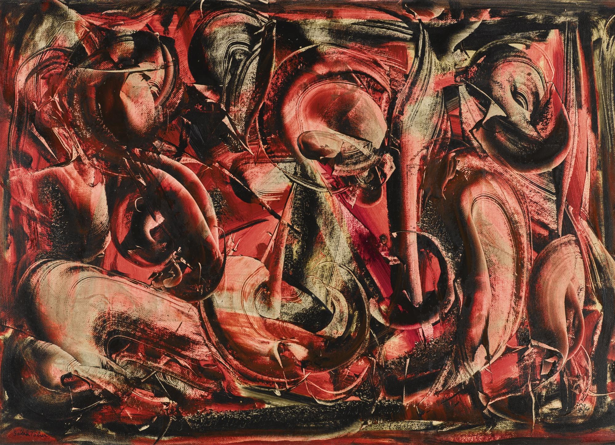 Salah Taher - Egyptian untitled 