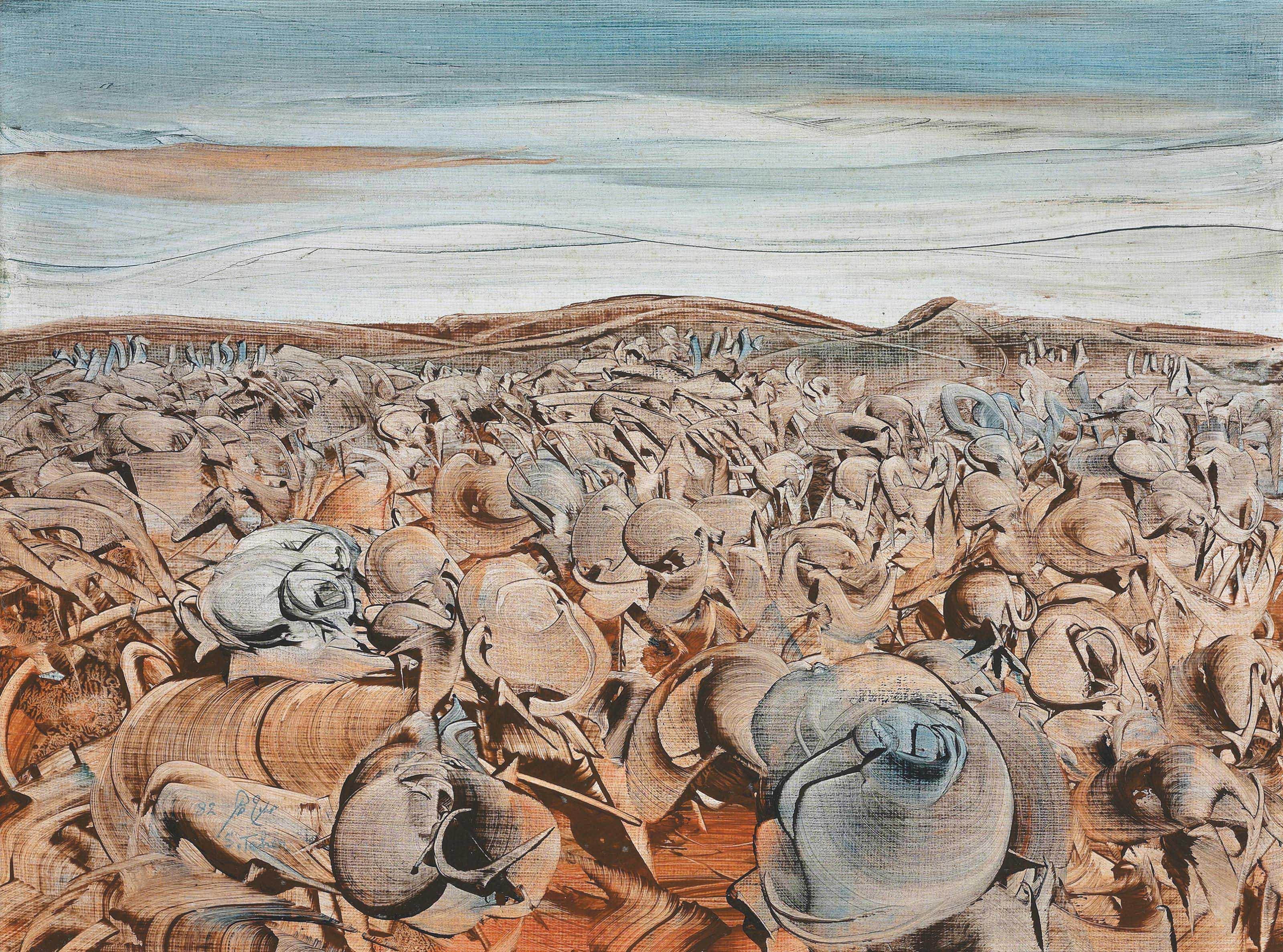 Salah Taher - Untitled