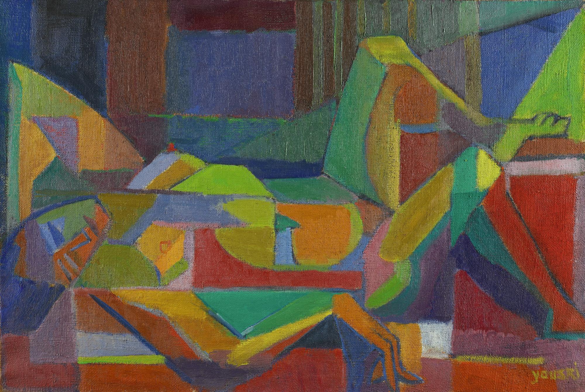 Salah Yousri - Egyptianuntitled (Reclining Nude)