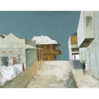 Sali Herman - Australian Couple Walking The Empty Street