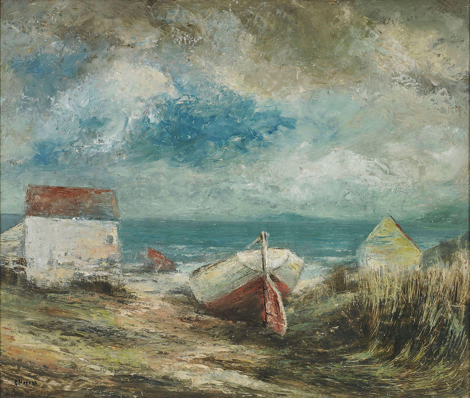 Sali Herman - Beached Boat