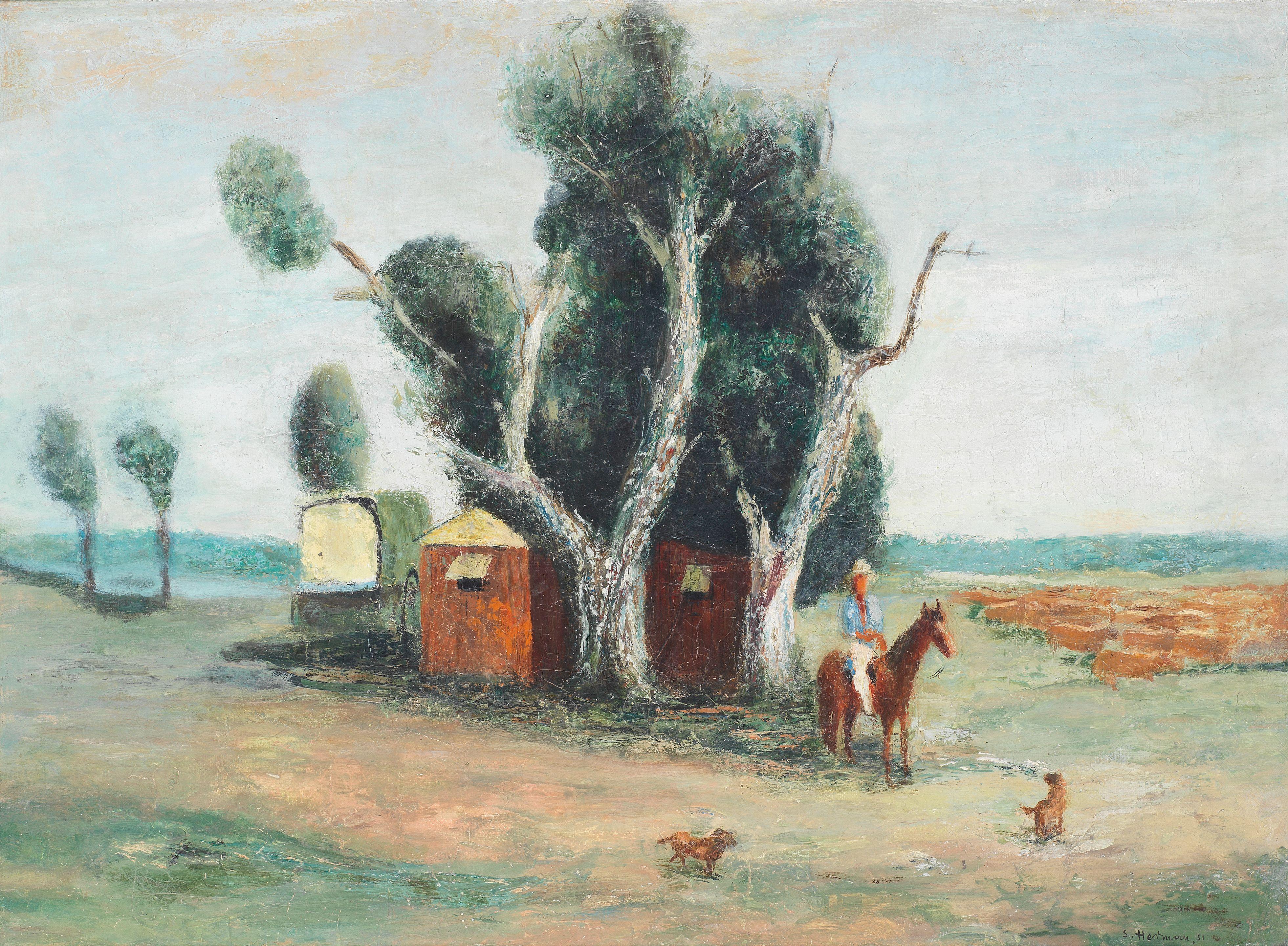 Sali Herman - Drover\'s Camp, 1951