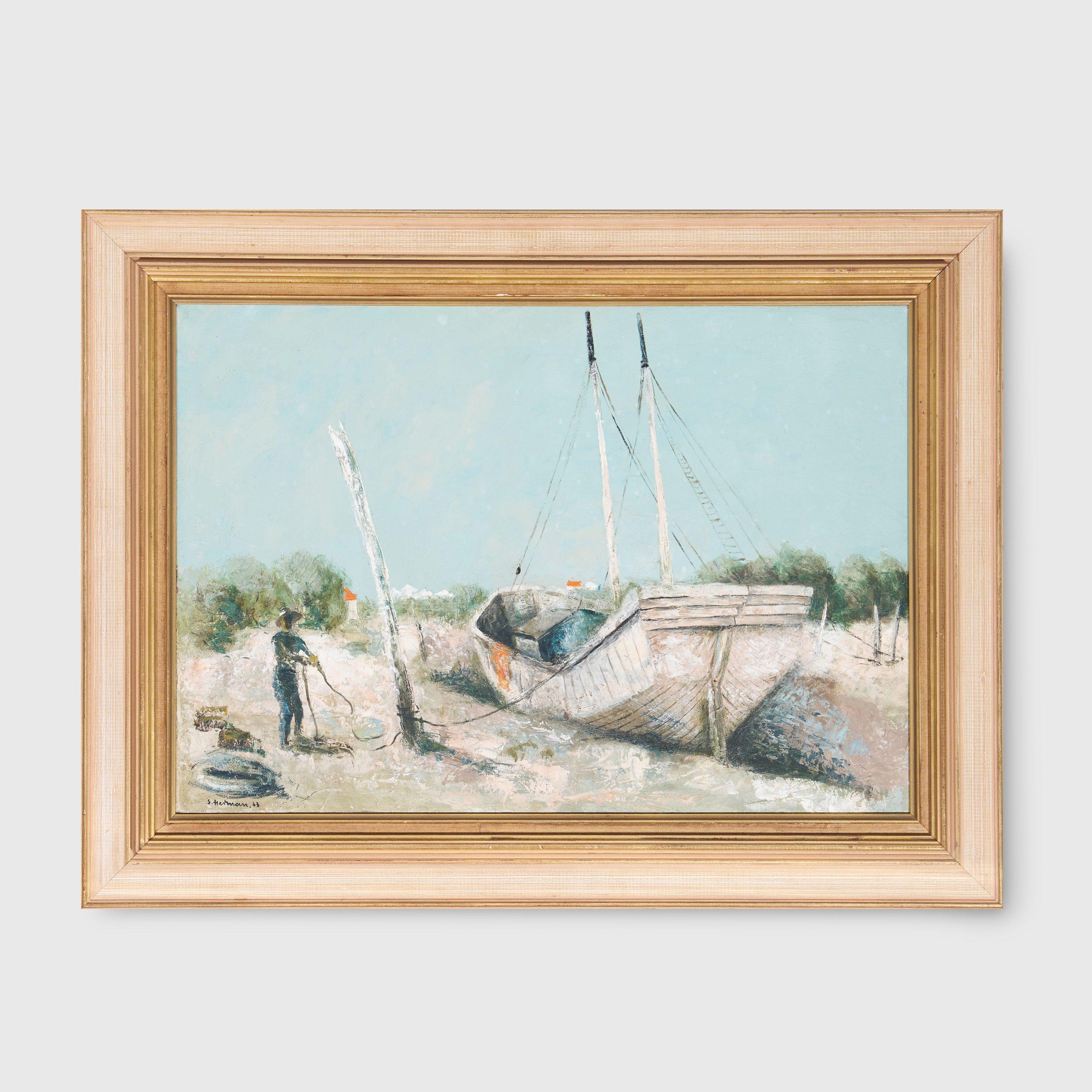 Sali Herman - Junk at Low Tide, 1963