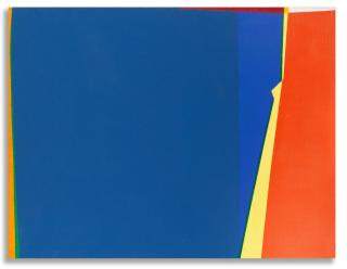 Saliba Douaihy - Blue Abstract