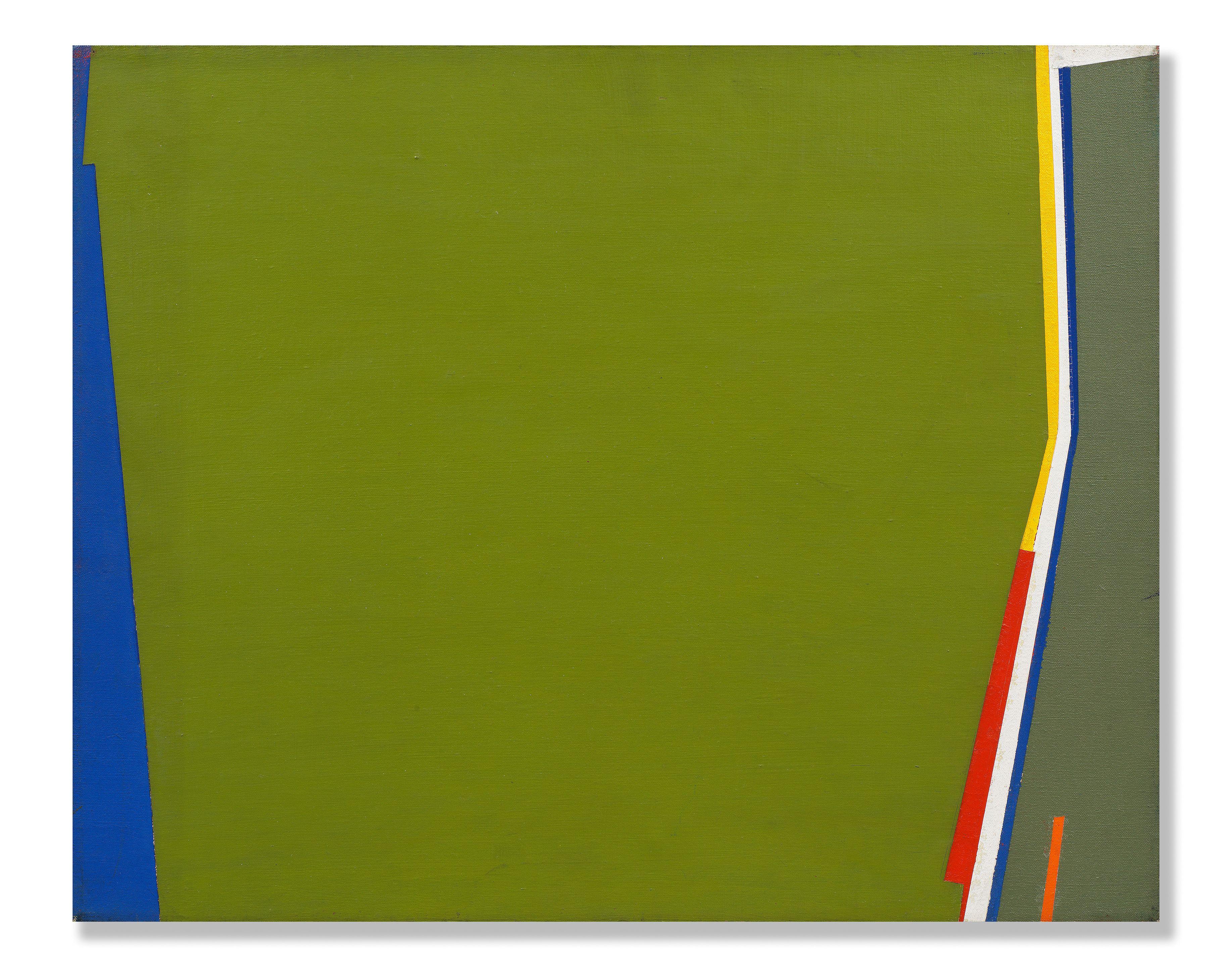 Saliba Douaihy - Green between Crimson, Yellow and Blue