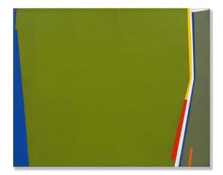 Saliba Douaihy - Green between Crimson, Yellow and Blue