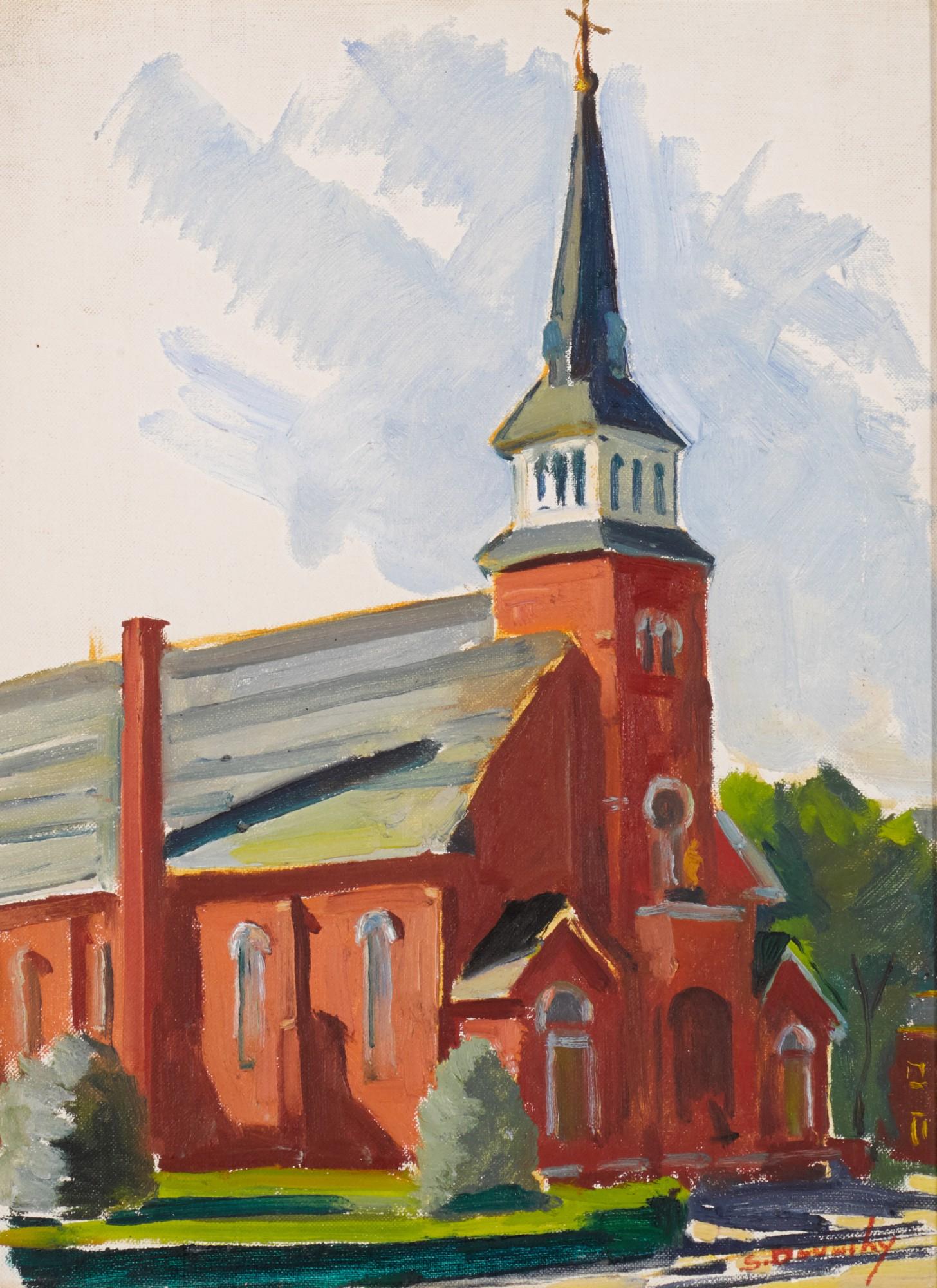 Saliba Douaihy - Untitled (Church)