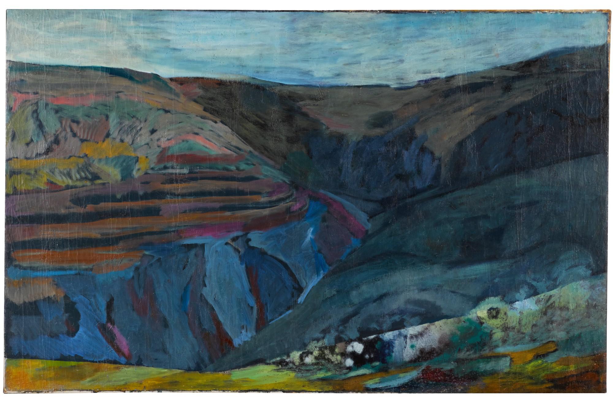 Saliba Douaihy - Untitled (Mountain Landscape)