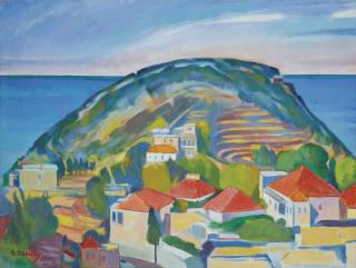 Saliba Douaihy - Untitled (View of Lebanon)