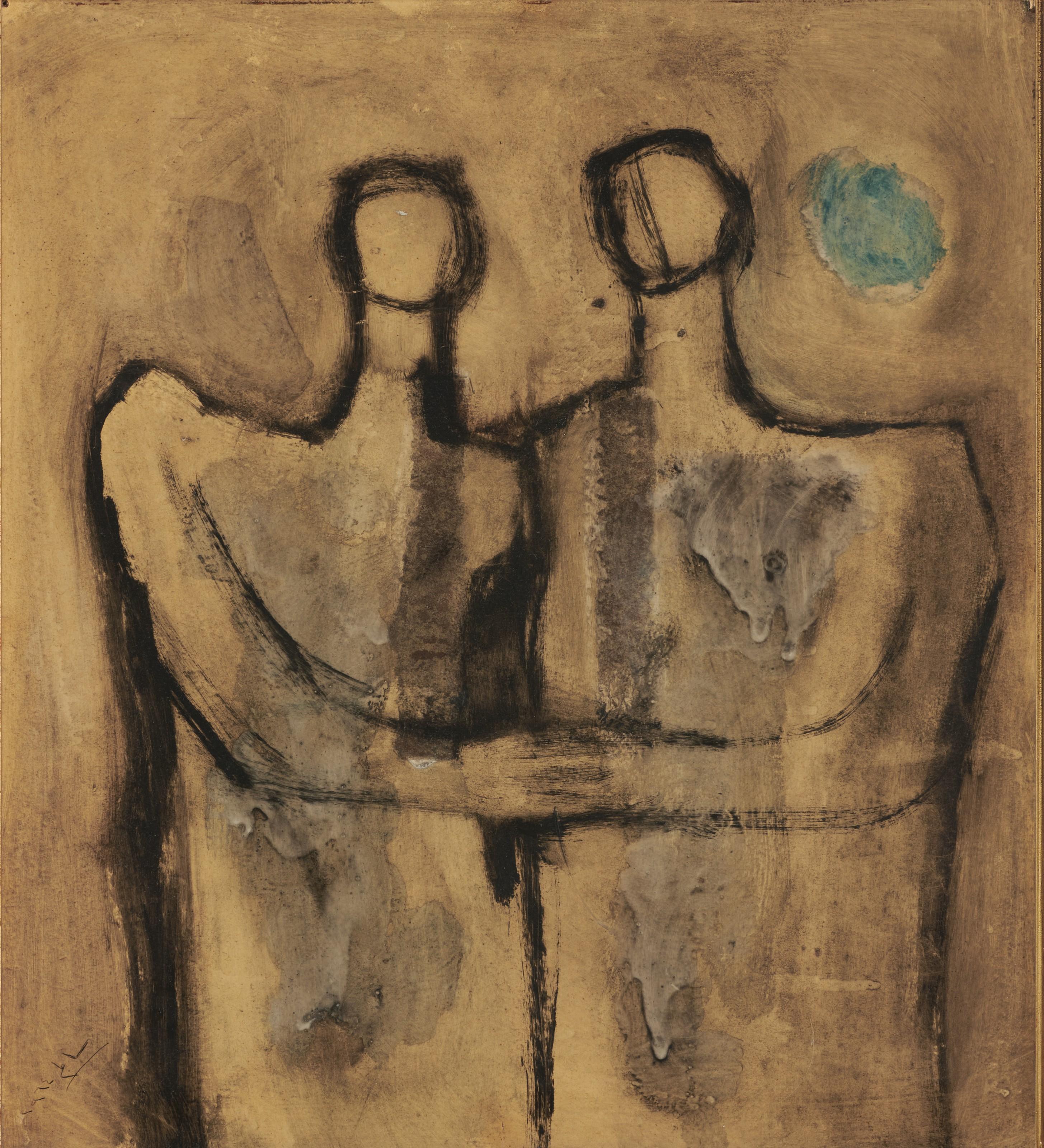 Salim Al Dabbagh - Two Figures