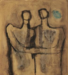Salim Al Dabbagh - Two Figures