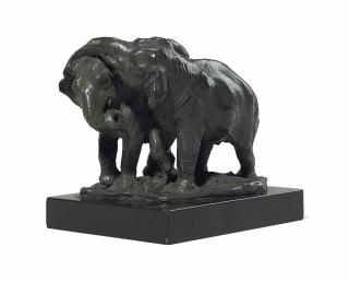 Sally James Farnham - Two Elephants