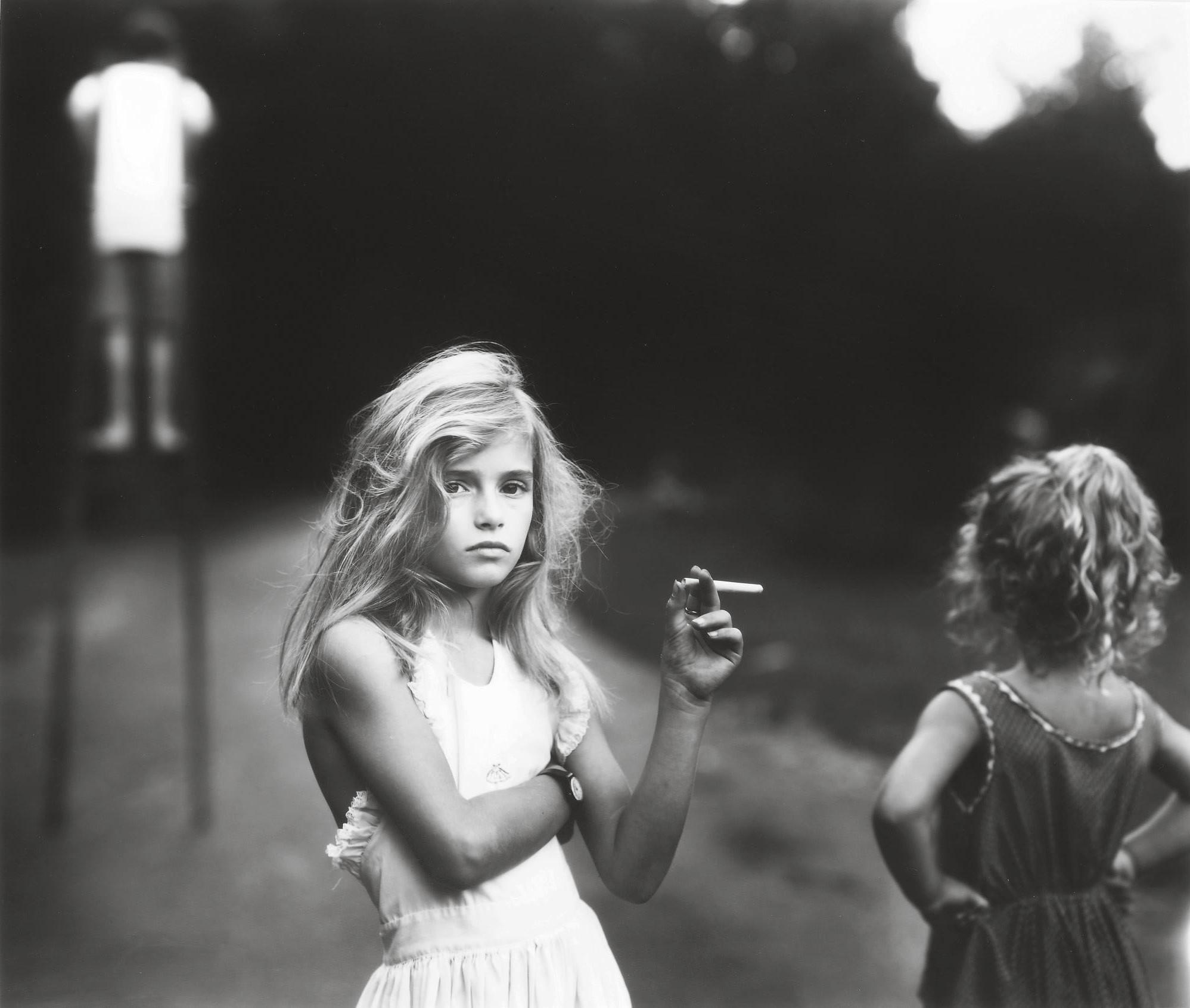 Sally Mann - Candy Cigarette, 1989