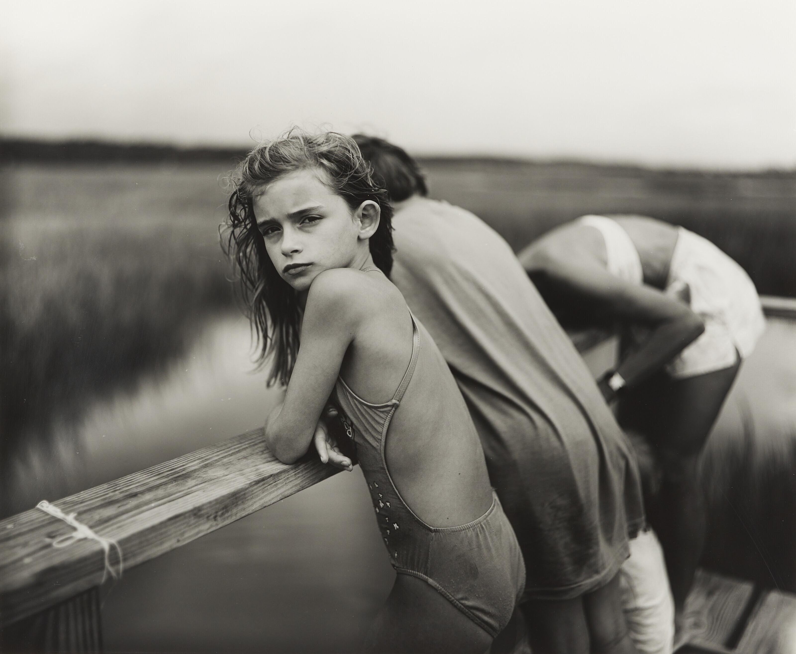 Sally Mann - Jessie in the Wind, 1989