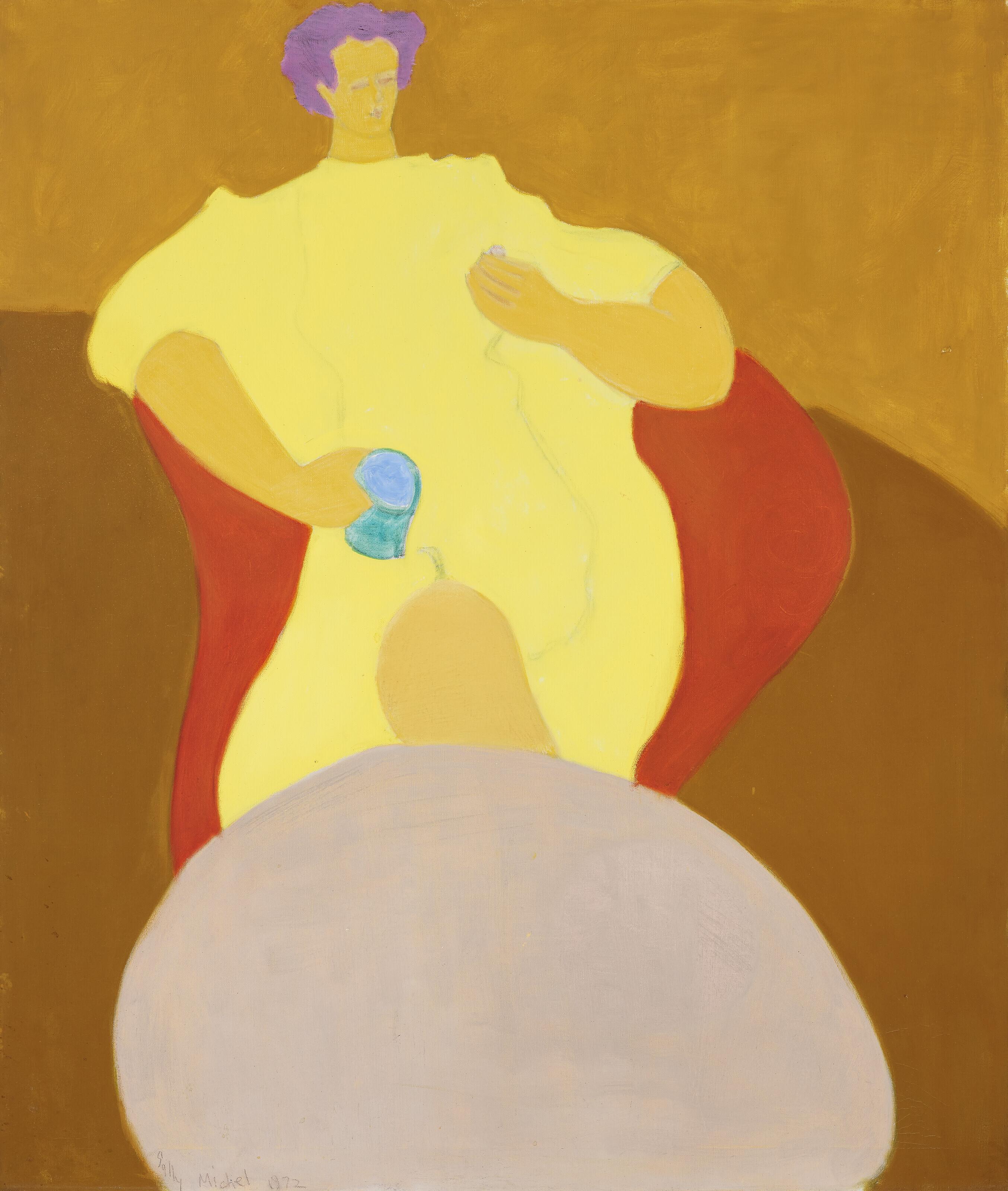 Sally Michel Avery - Blue Mug