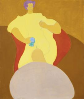 Sally Michel Avery - Blue Mug