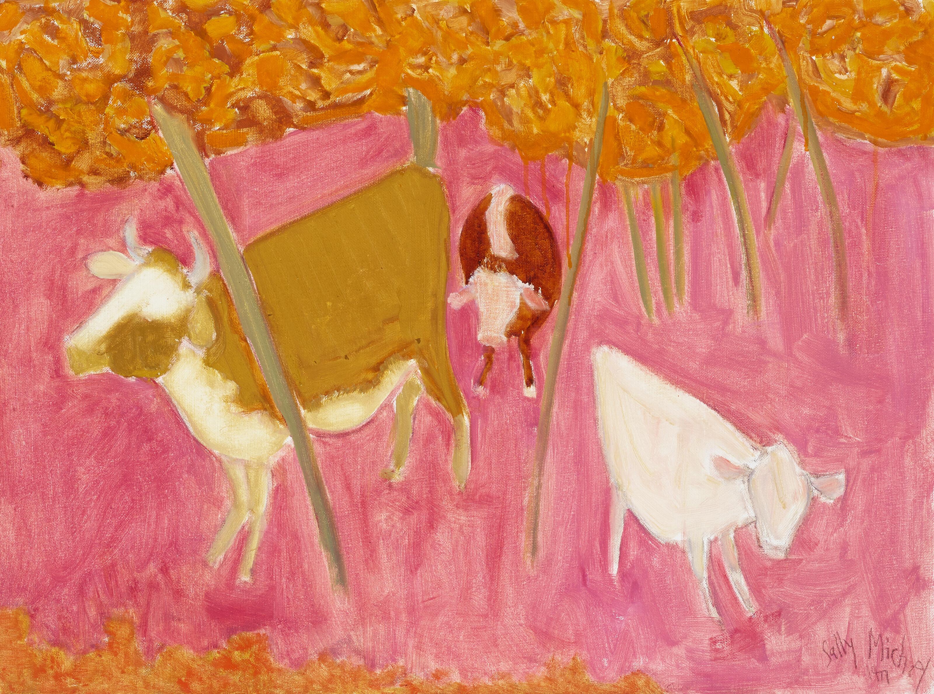 Sally Michel Avery - Curious Cows