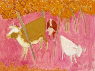 Sally Michel Avery - Curious Cows