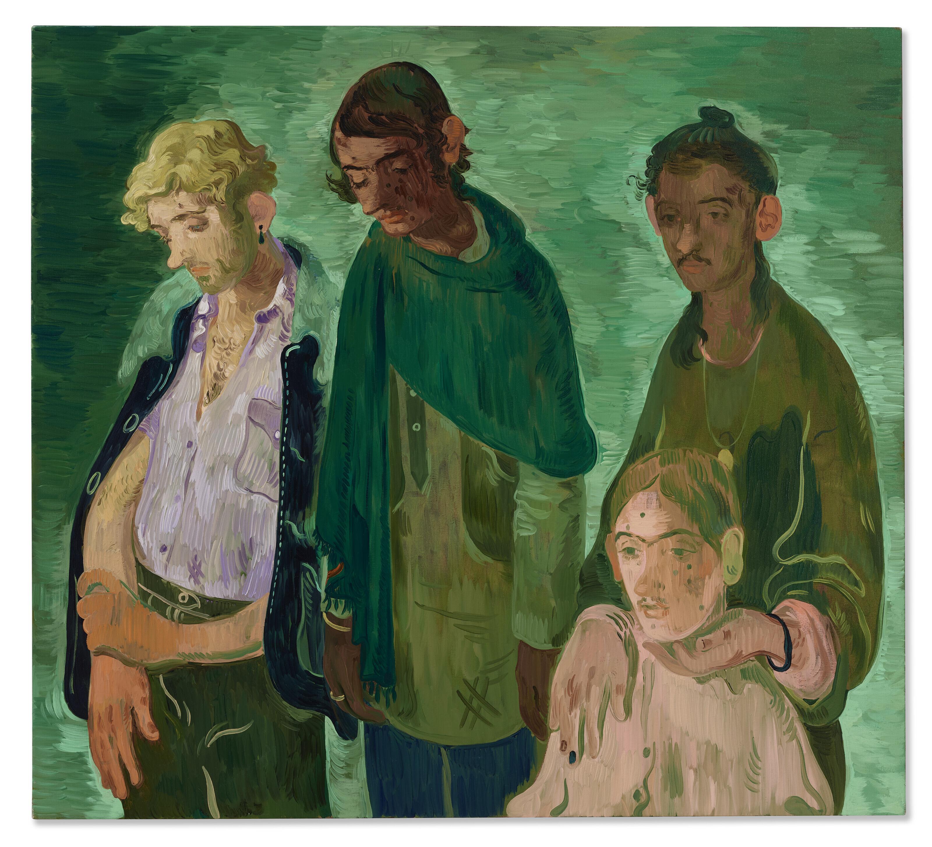 Salman Toor - 4 Guests