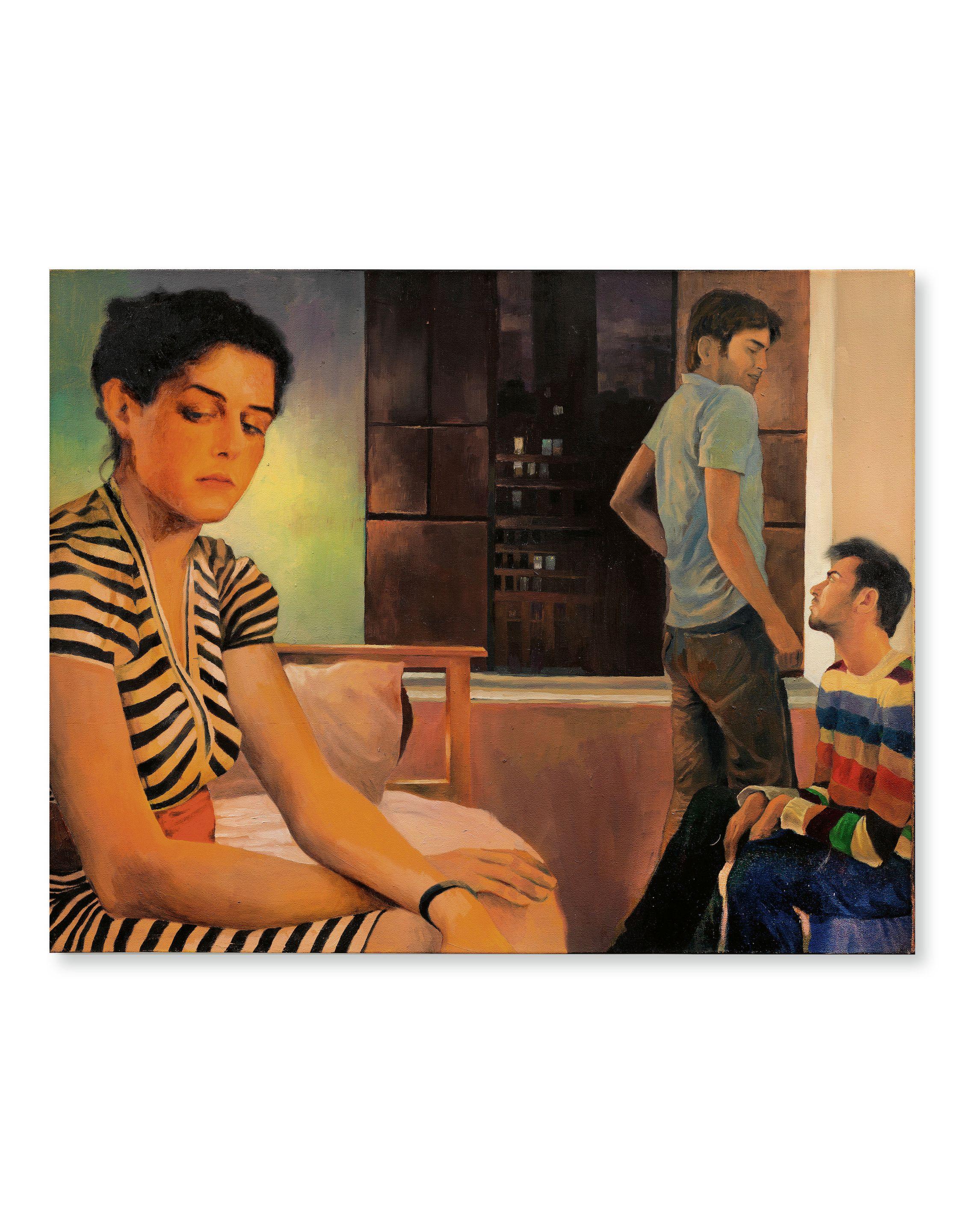 Salman Toor - Alexandra, the Boys, City Lights