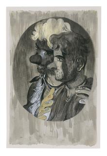 Salman Toor - Blonde and Brunette