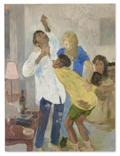 Salman Toor - Dancing to Whitney